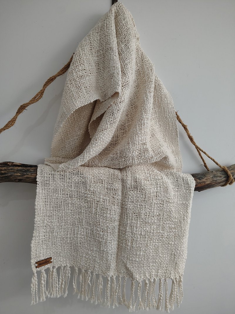 Pashminas tejidas en telar Limay artesanales con hilo de algodón